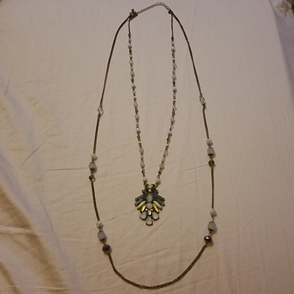 Maurices 2 Tier Fashion Necklace